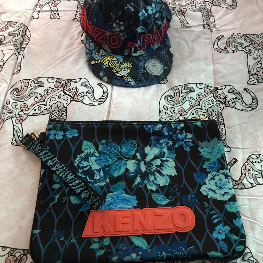 Kenzie hat and wrist purse